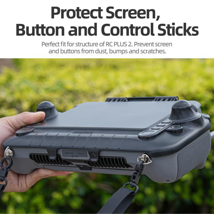 For DJI RC Plus 2 Sunnylife Remote Control Sunshade Protection Cover - Grey