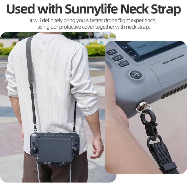 For DJI RC Plus 2 Sunnylife Remote Control Sunshade Protection Cover - Grey