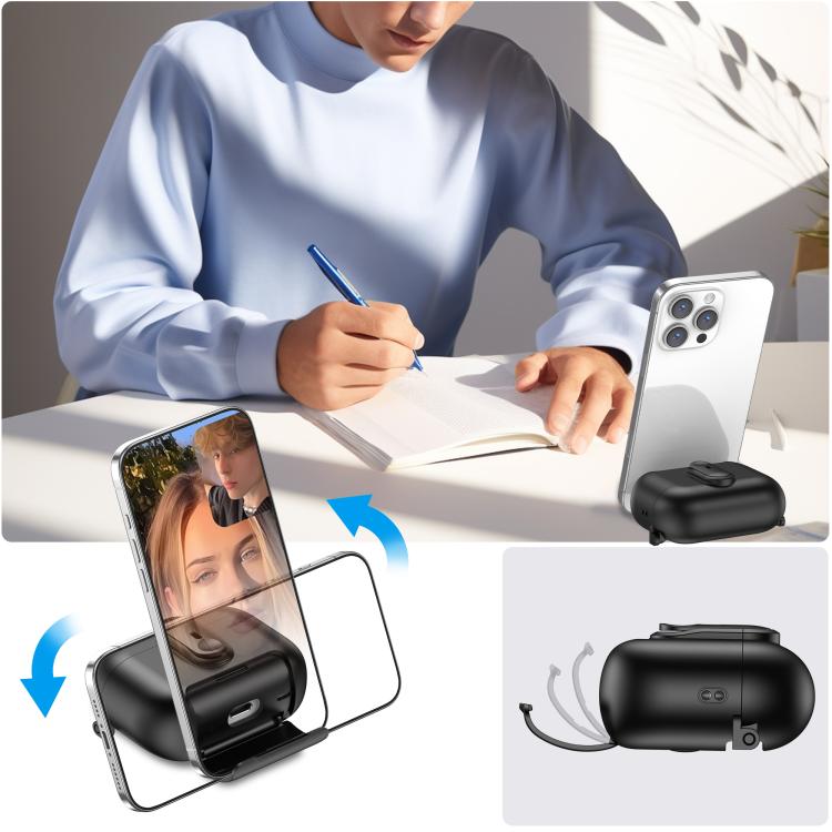 For AirPods Pro 2 One-piece Holder Wireless Earphones Case with Lanyard