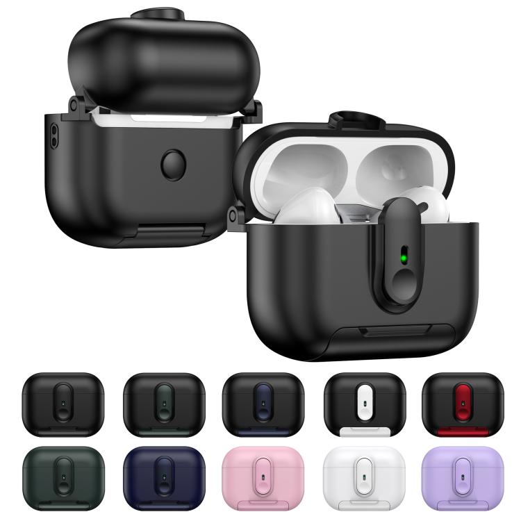 For AirPods Pro One-piece Holder Wireless Earphones Case with Lanyard
