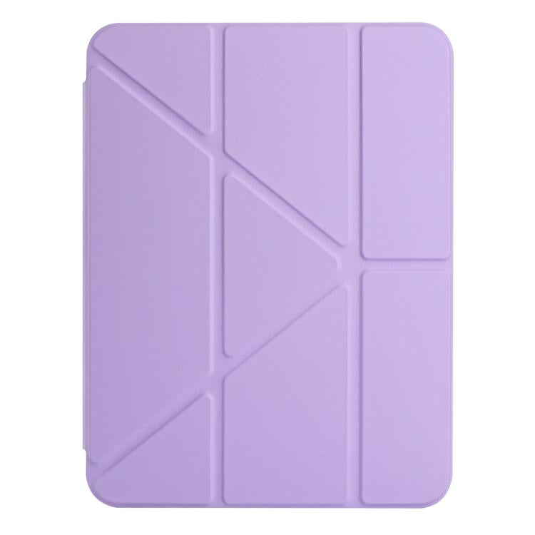 For iPad 2025 / 2022 Back Wallet Y-Fold Deformation Leather Smart Tablet Case