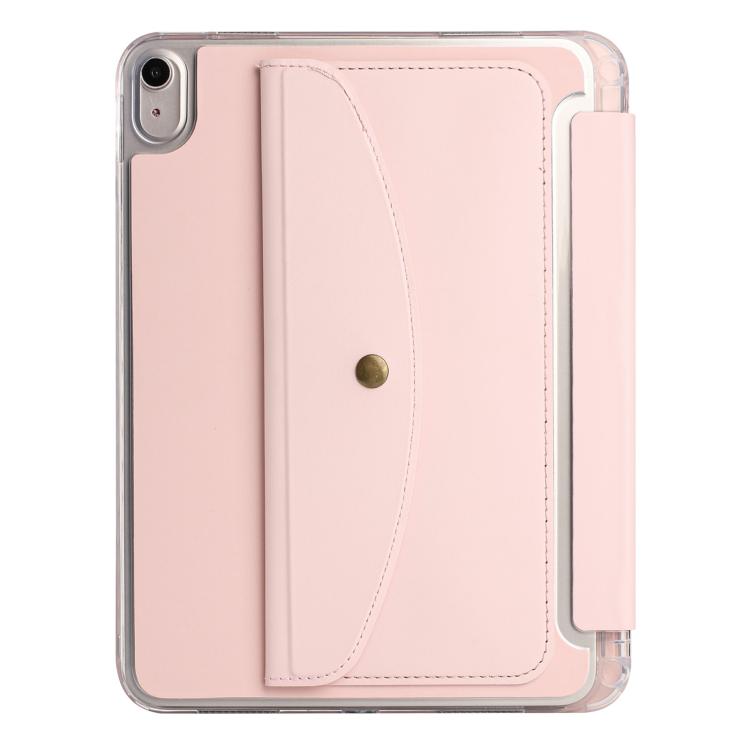 For iPad 2025 / 2022 Back Wallet Y-Fold Deformation Leather Smart Tablet Case