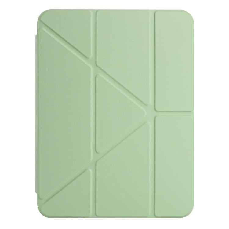 For iPad 2025 / 2022 Back Wallet Y-Fold Deformation Leather Smart Tablet Case