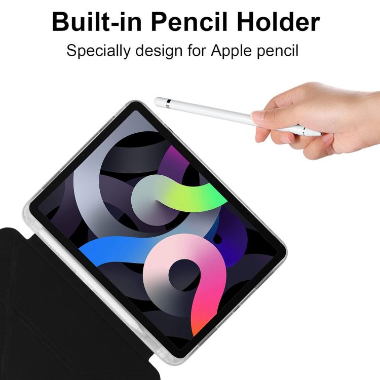 For iPad 2025 / 2022 Back Wallet Y-Fold Deformation Leather Smart Tablet Case