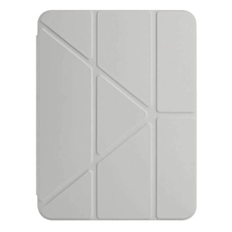 For iPad 2025 / 2022 Back Wallet Y-Fold Deformation Leather Smart Tablet Case
