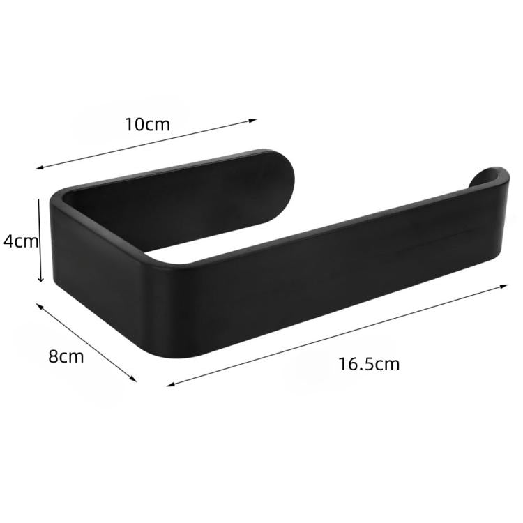 YX170 Acrylic Punch-Free Curtain Buckle - Black