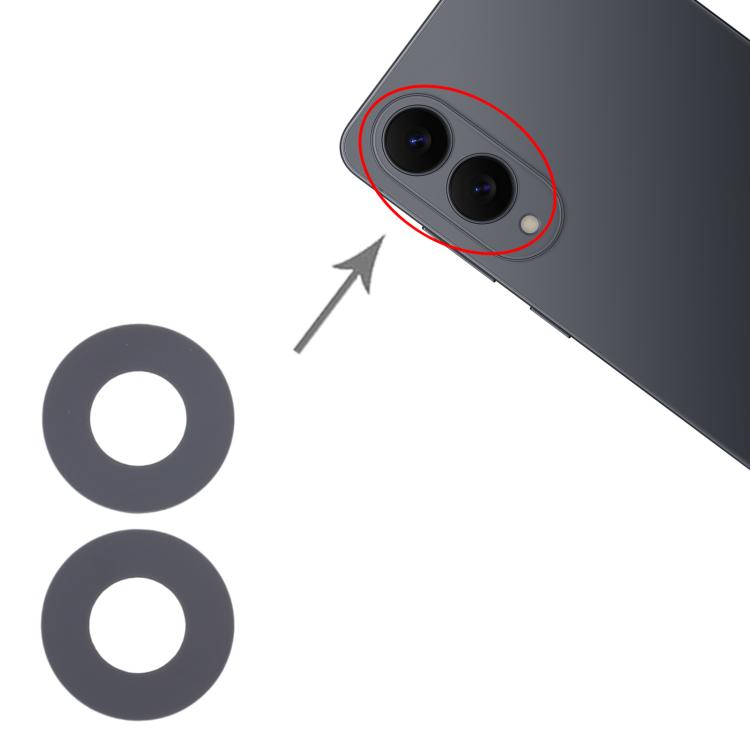 For Samsung Galaxy S25 Edge SM-S937B 10set Back Camera Lens