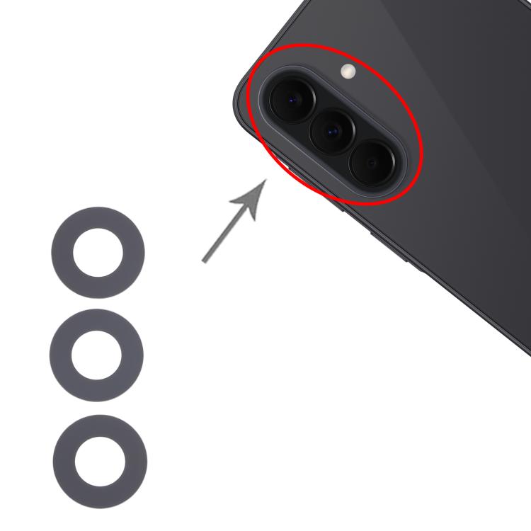 For Samsung Galaxy A37 SM-A376B 10set Back Camera Lens