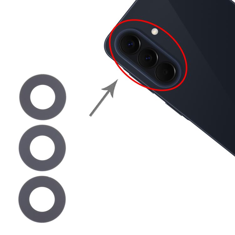 For Samsung Galaxy A57 SM-A576B 10set Back Camera Lens