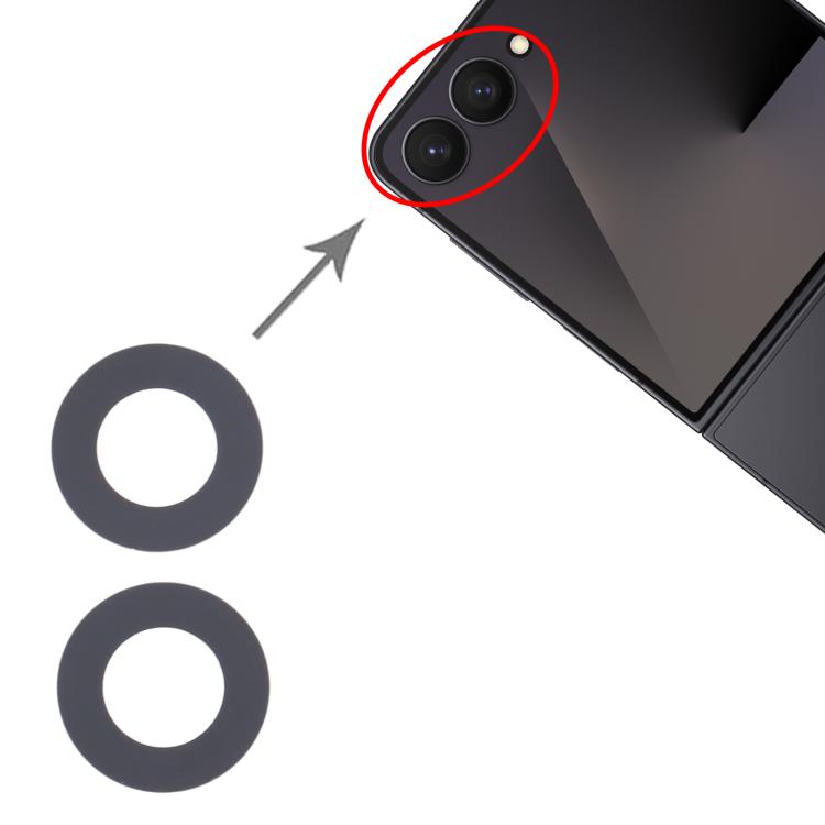 For Samsung Galaxy Z Flip7 SM-F766B 10set Back Camera Lens