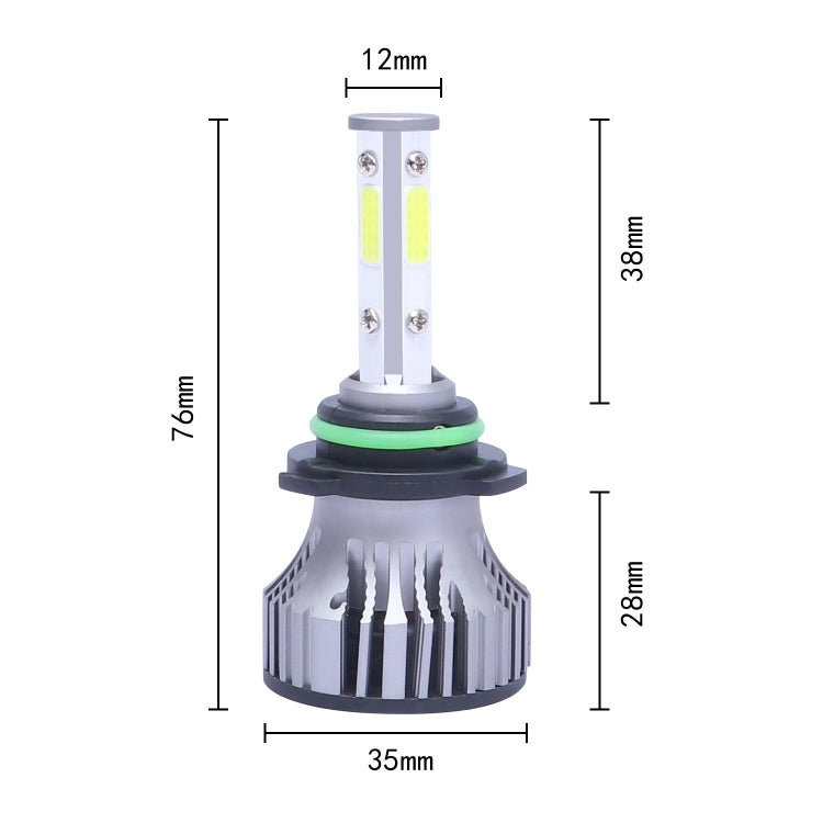 2 PCS X15 9006 DC 9-32V 26W 6500K 8000LM IP68 Car LED Headlight Lamps / Fog Light