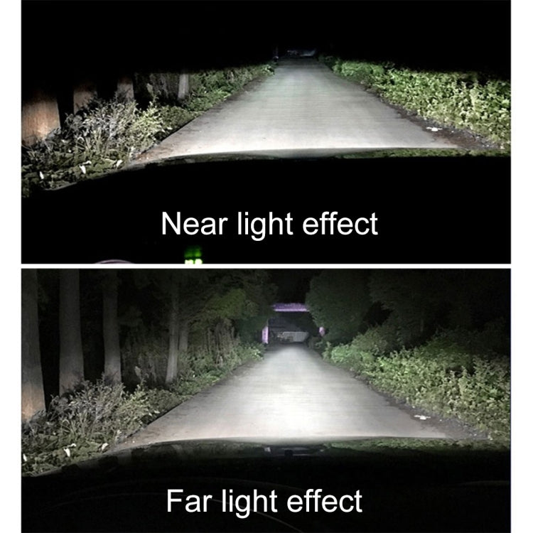 2 PCS X15 9007 DC 9-32V 26W 6500K 8000LM IP68 Car LED Headlight Lamps / Fog Light