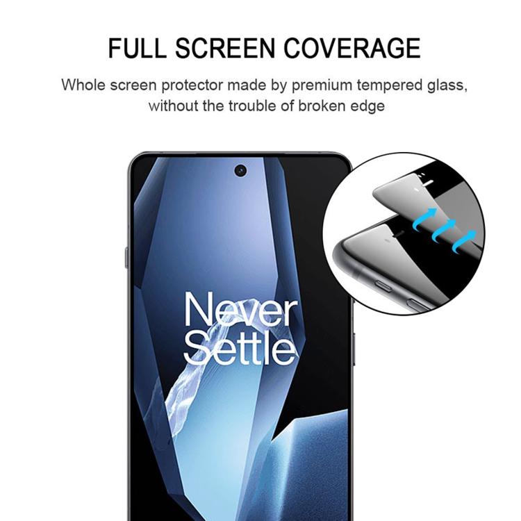 For OnePlus Ace 5 25pcs High Aluminum Full Screen Silk Printing Tempered Glass Film