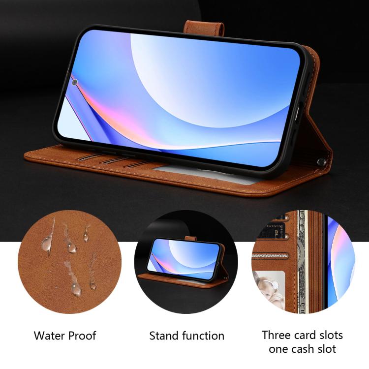 For Google Pixel 9 / 9 Pro Litter Panda Embossing RFID Leather Phone Case with Lanyard