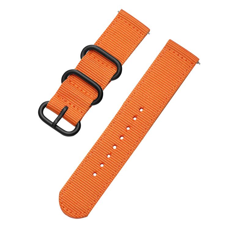 24mm xDfind Ring Buckle Nylon Canvas Watch Band