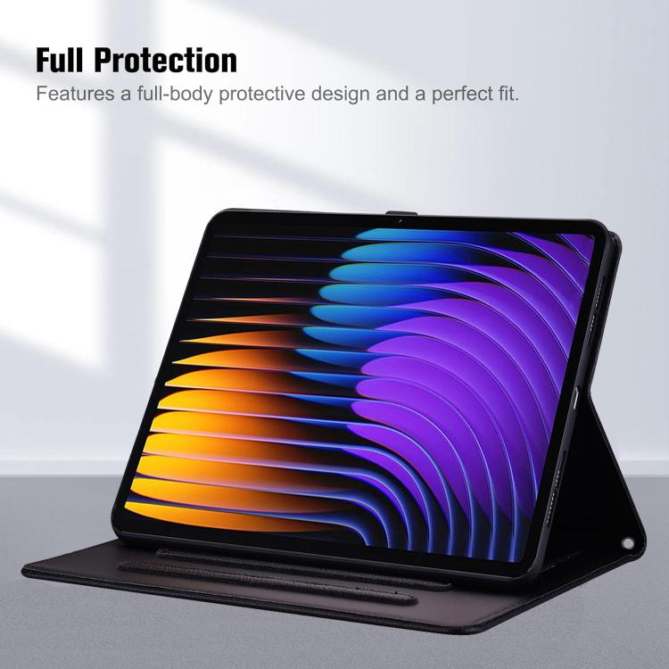 For Xiaomi Pad 8 / 8 Pro 7 / 7 Pro Cat Skin-feel Litchi Leather Tablet Case
