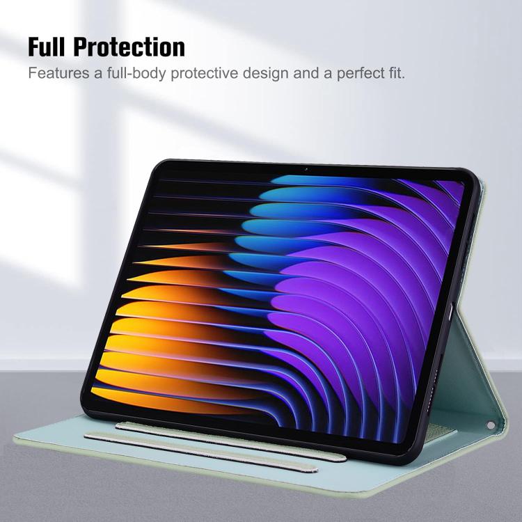 For Xiaomi Pad 8 / 8 Pro 7 / 7 Pro Cat Skin-feel Litchi Leather Tablet Case