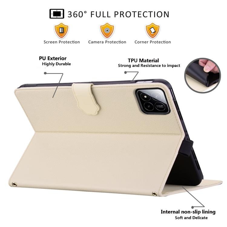For Xiaomi Pad 8 / 8 Pro 7 / 7 Pro Cat Skin-feel Litchi Leather Tablet Case