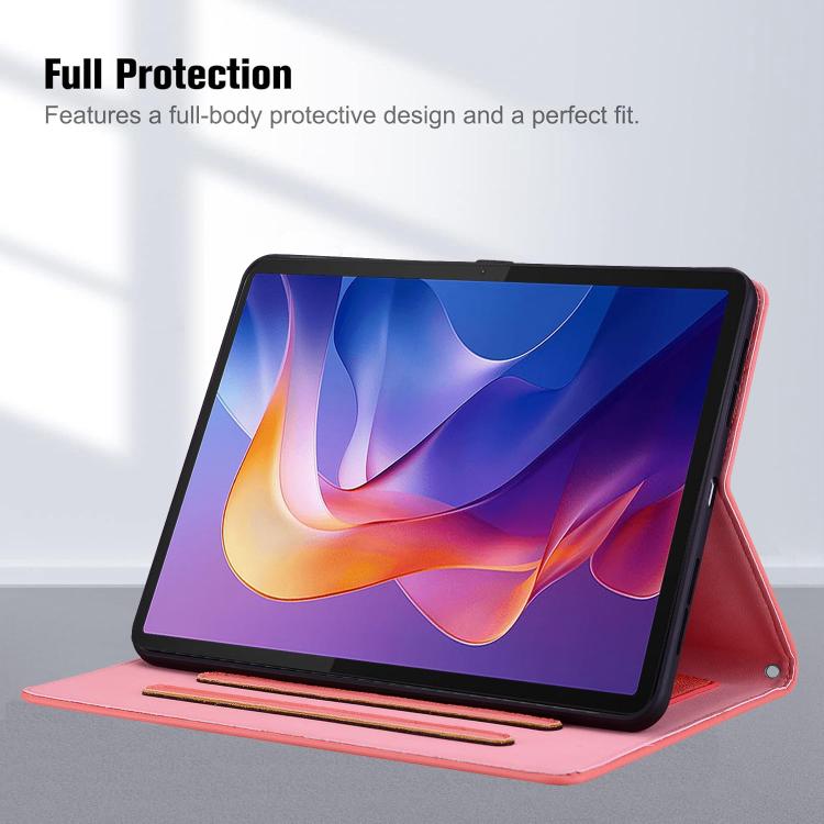 For Xiaomi Redmi Pad 2 Cat Skin-feel Litchi Leather Tablet Case