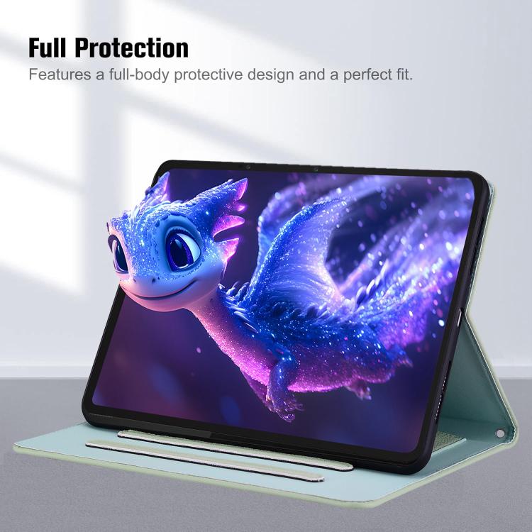For Honor Pad 10 12.1 Cat Skin-feel Litchi Leather Tablet Case