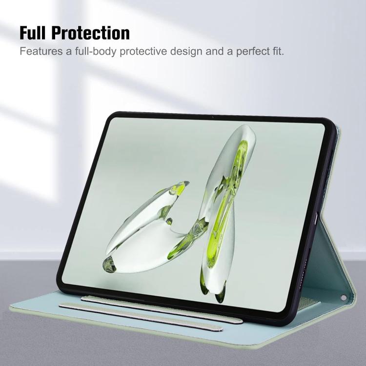 For OnePlus Pad 3 Global / OPPO Pad 4 Pro Cat Skin-feel Litchi Leather Tablet Case