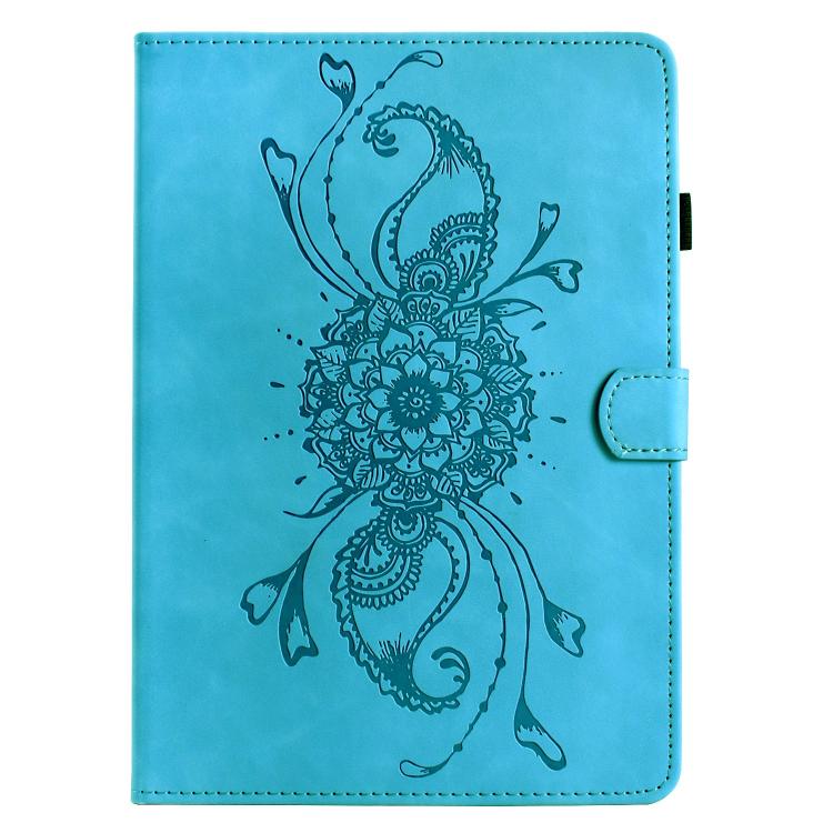 For Lenovo Xiaoxin Pad 11 2025 Mandala Embossed Smart Leather Tablet Case