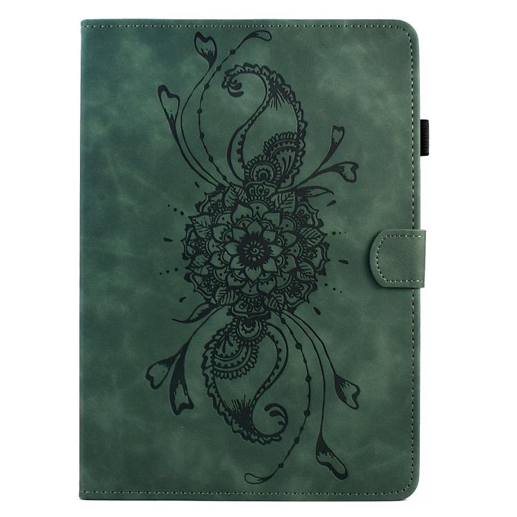 For Lenovo Xiaoxin Pad 11 2025 Mandala Embossed Smart Leather Tablet Case