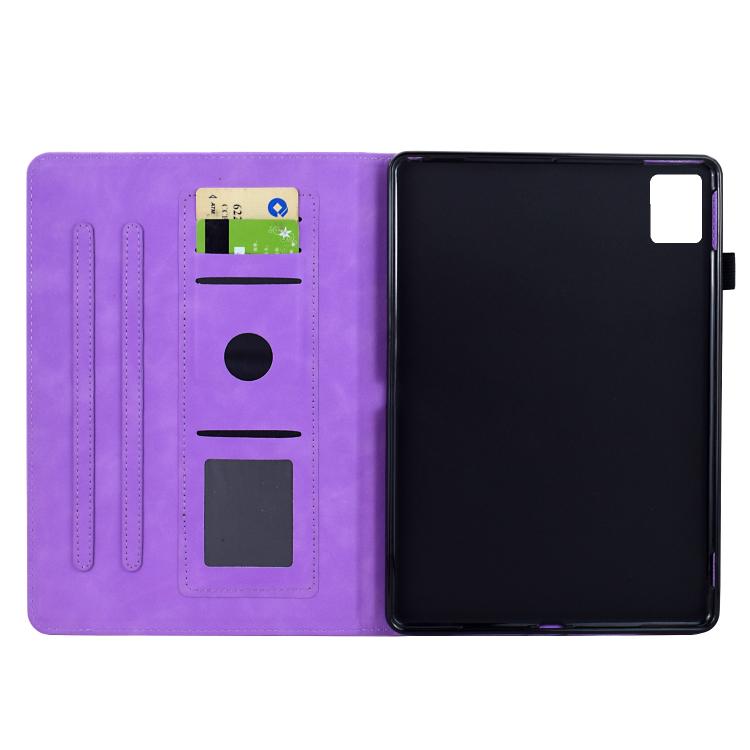 For Lenovo Xiaoxin Pad 11 2025 Mandala Embossed Smart Leather Tablet Case