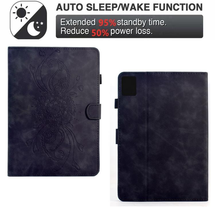 For Lenovo Xiaoxin Pad 11 2025 Mandala Embossed Smart Leather Tablet Case