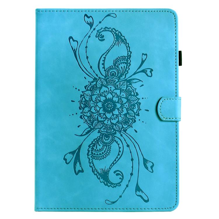 For Lenovo Xiaoxin Pad 12.1 2025 Mandala Embossed Smart Leather Tablet Case