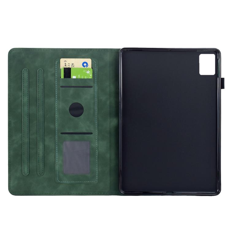 For Lenovo Xiaoxin Pad 12.1 2025 Mandala Embossed Smart Leather Tablet Case