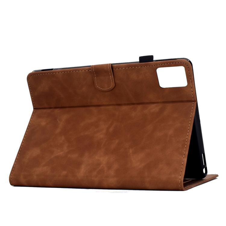 For Lenovo Xiaoxin Pad 12.1 2025 Mandala Embossed Smart Leather Tablet Case
