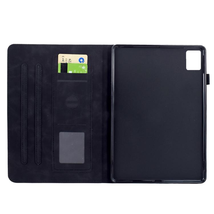 For Lenovo Xiaoxin Pad 12.1 2025 Mandala Embossed Smart Leather Tablet Case