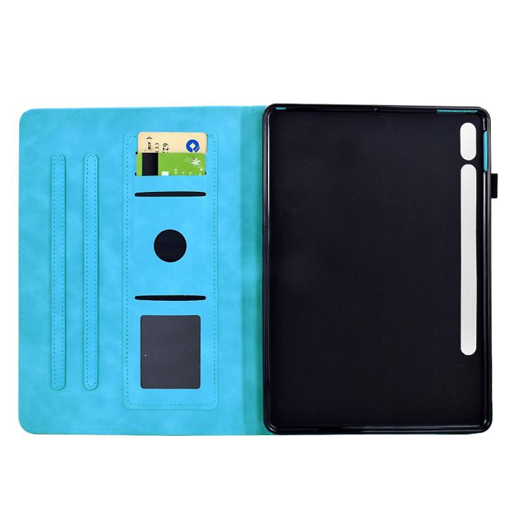 For Samsung Galaxy Tab S10 FE+ Mandala Embossed Smart Leather Tablet Case