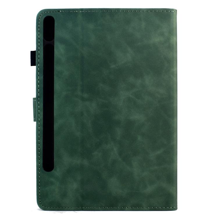For Samsung Galaxy Tab S10 FE+ Mandala Embossed Smart Leather Tablet Case