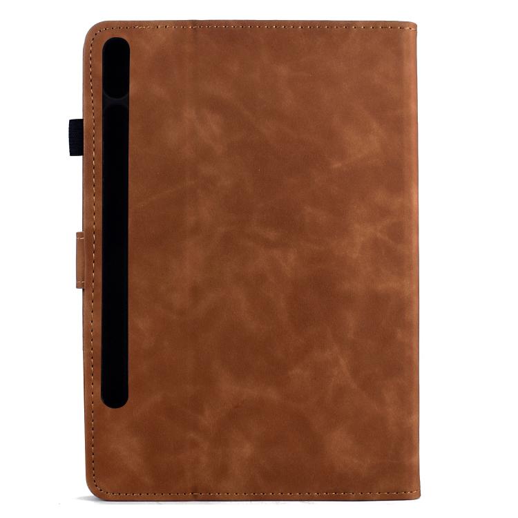 For Samsung Galaxy Tab S10 FE+ Mandala Embossed Smart Leather Tablet Case