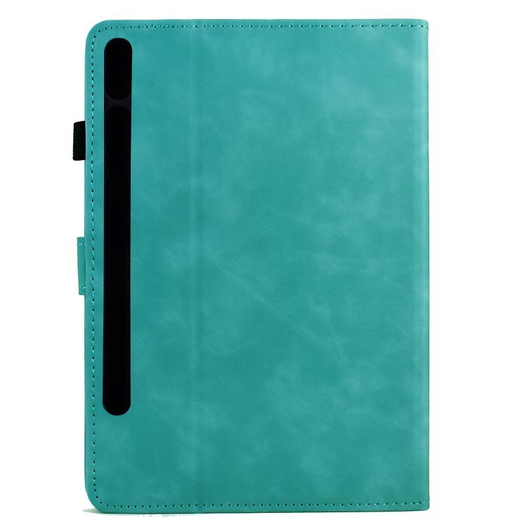 For Samsung Galaxy Tab S10 FE+ Mandala Embossed Smart Leather Tablet Case