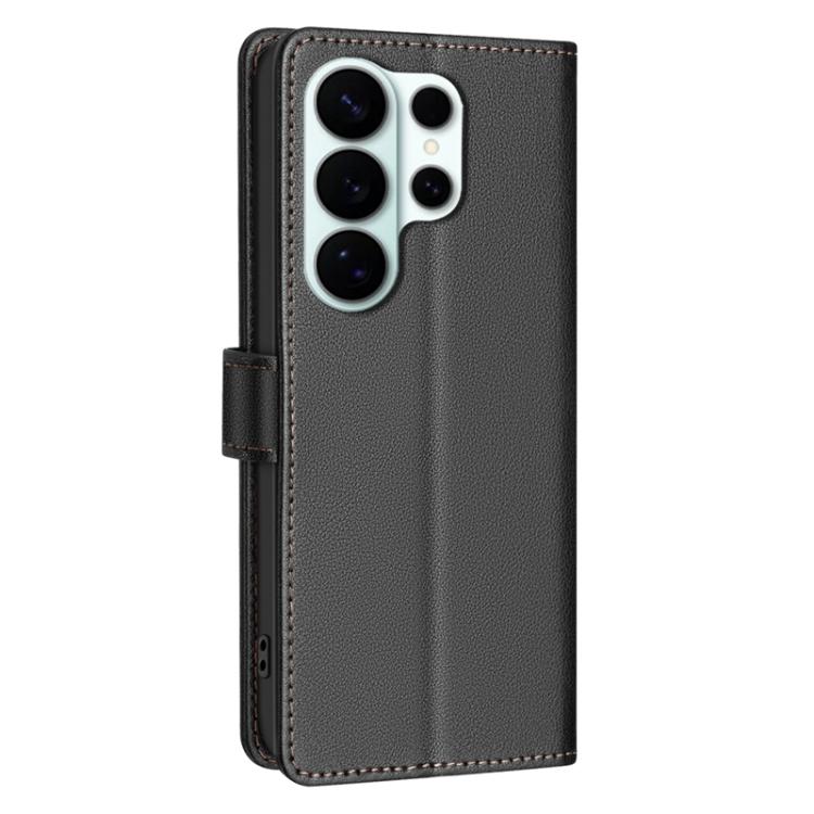 For Samsung Galaxy S26 Ultra 5G Litchi Texture RFID Anti-theft Leather Phone Case