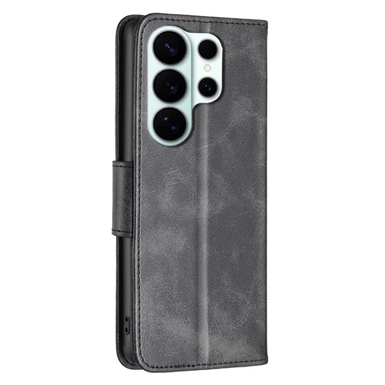 For Samsung Galaxy S26 Ultra 5G Lambskin Texture Pure Color Flip Leather Phone Case