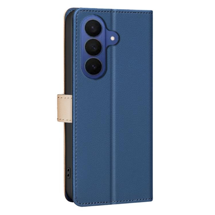 For Samsung Galaxy S26 5G Color Matching RFID Anti-theft Leather Phone Case