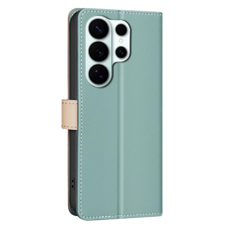 For Samsung Galaxy S26 Ultra 5G Color Matching RFID Anti-theft Leather Phone Case