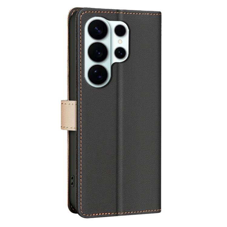 For Samsung Galaxy S26 Ultra 5G Color Matching RFID Anti-theft Leather Phone Case