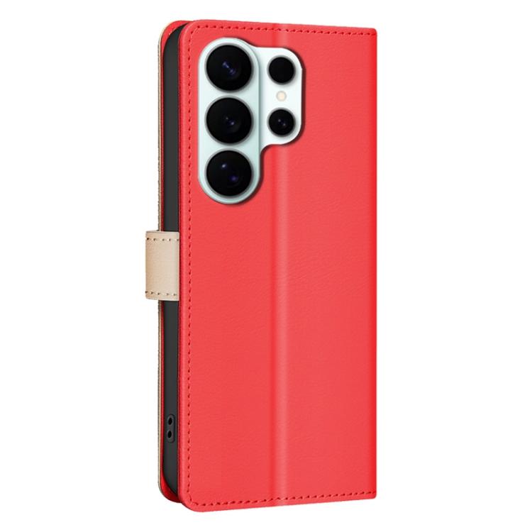 For Samsung Galaxy S26 Ultra 5G Color Matching RFID Anti-theft Leather Phone Case
