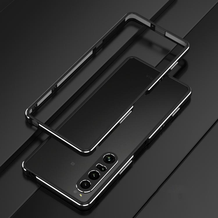 For Sony Xperia 1 VII Aurora Series Lens Protector + Metal Frame Phone Case