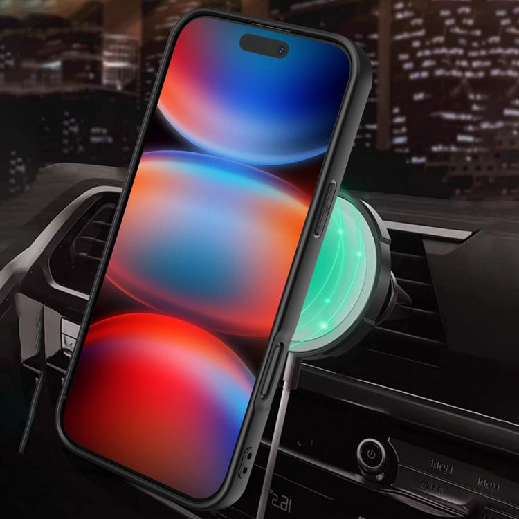 For iPhone 17 Pro Max Armor Rotating Holder MagSafe Phone Case