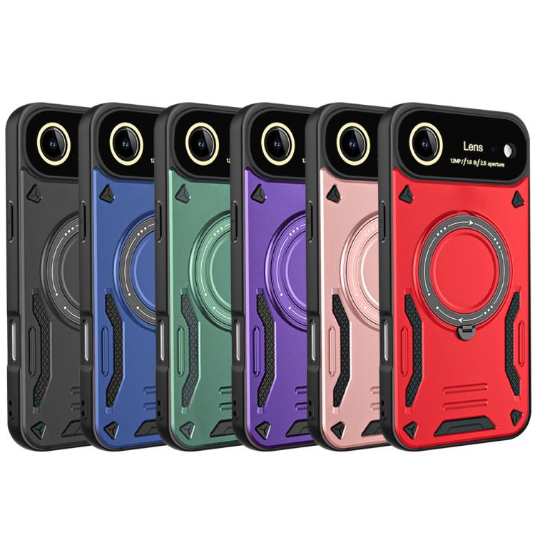 For iPhone Air Large Window MagSafe Holder Phone Case
