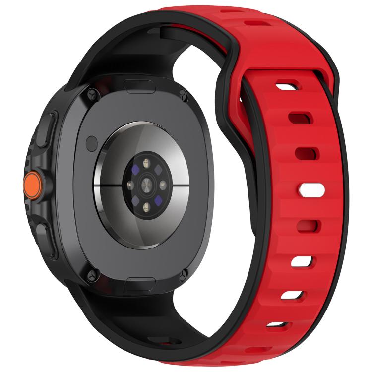 For Samsung Galaxy Watch8 / Wacth8 Classic xDfind Dual Color Silicone Watch Band