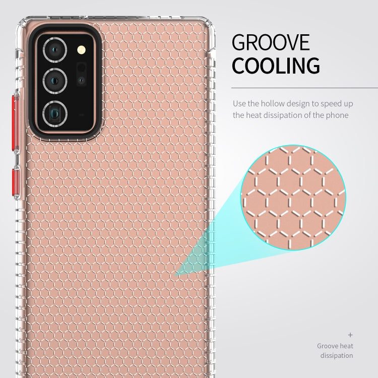 For Samsung Galaxy Note20 Honeycomb Shockproof TPU Case