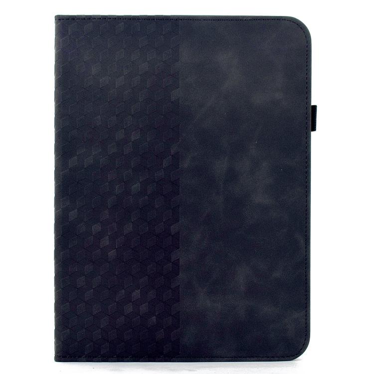 For iPad 10.2 2021 / Air 10.5 Rotatable Rhombus Embossed Smart Leather Tablet Case