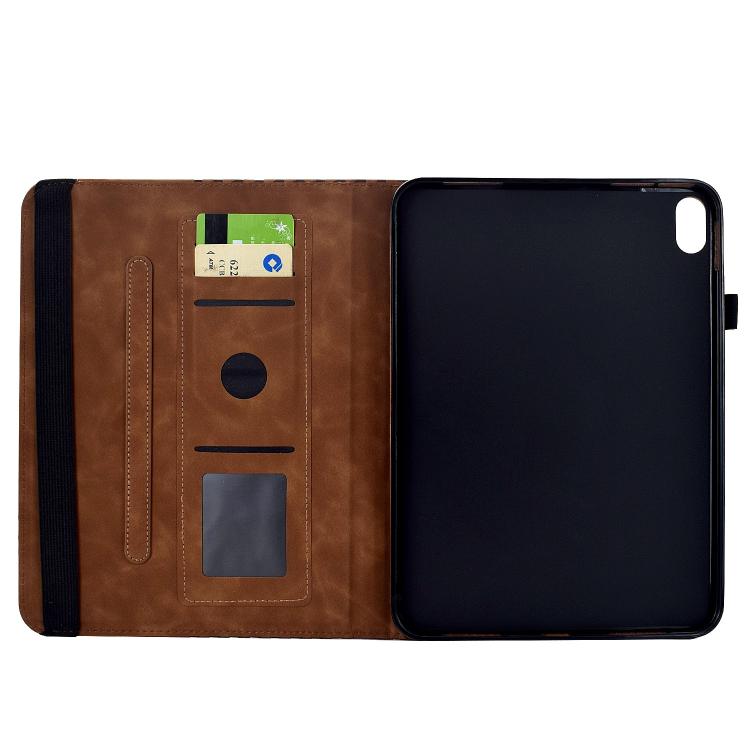 For iPad 2025 / 2022 Rotatable Rhombus Embossed Smart Leather Tablet Case